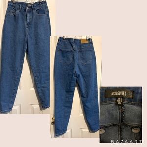 Brand new missguided mom jeans